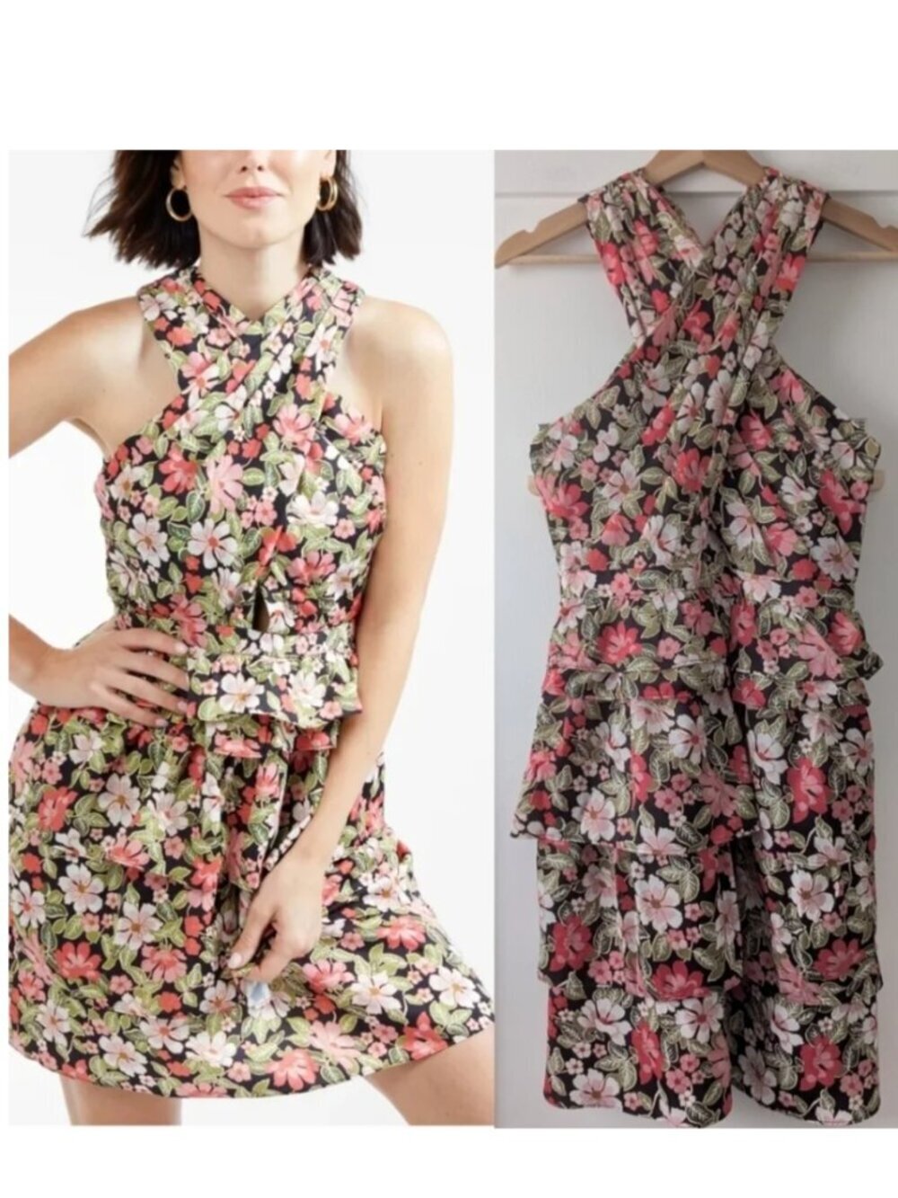 NEW! Outerknown | Bailey Dress In Pink Floral